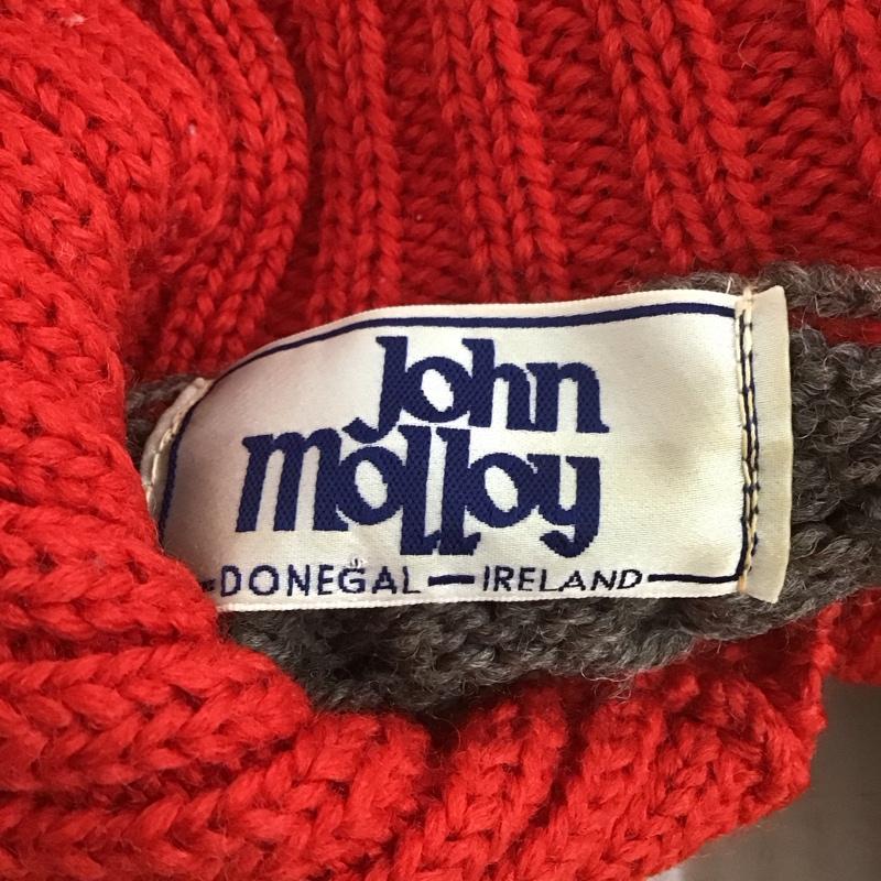 ジョンモロイ John Molloy カーディガン 長袖 長袖ニットカーディガン リブニットカーディガン 前ボタン バイカラー マルチカラー / マルチカラー / メンズ USED 古着 中古 10110955
