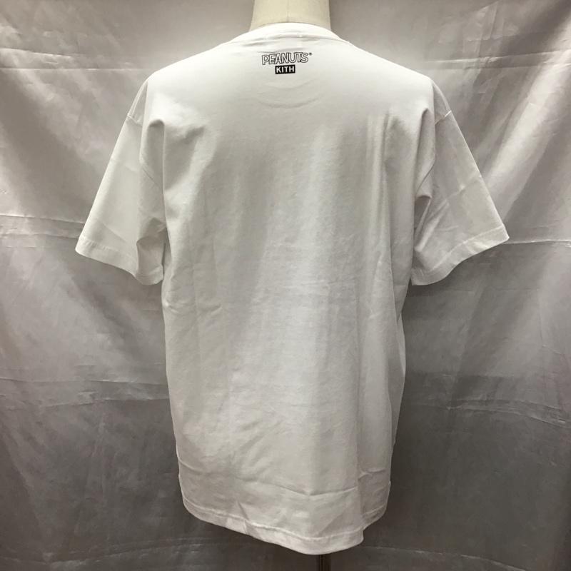 キス KITH Tシャツ 半袖 半袖カットソー プリントTシャツ クルーネックカットソー S プリント 白 / ホワイト /  メンズ USED 古着 中古 10111013