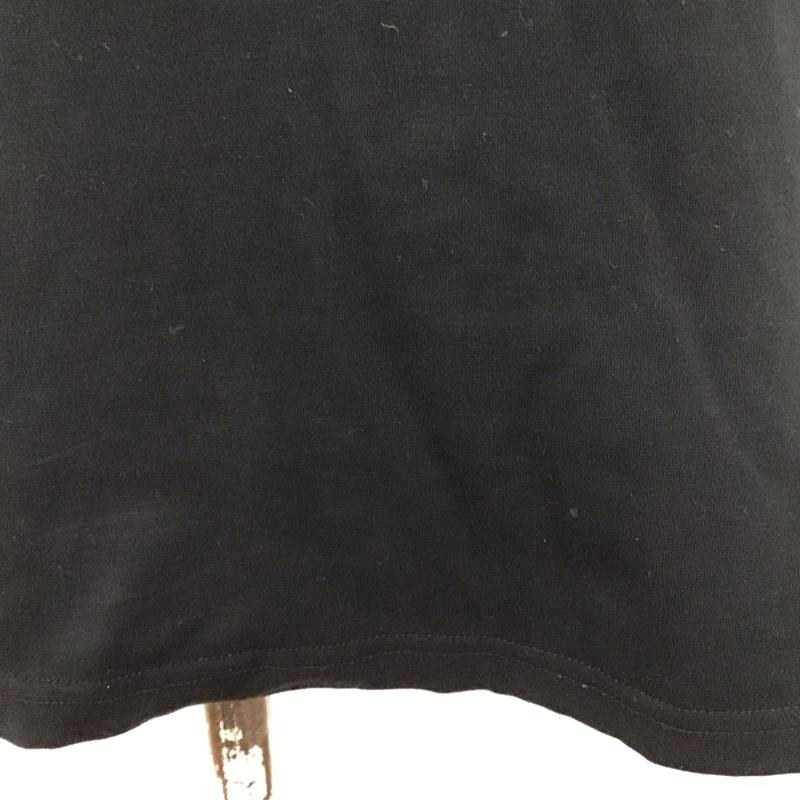 エンポリオアルマーニ EMPORIO ARMANI Tシャツ 半袖 半袖カットソー プリントTシャツ クルーネックカットソー M ロゴ、文字 黒 / ブラック / レディース USED 古着 中古 10109258