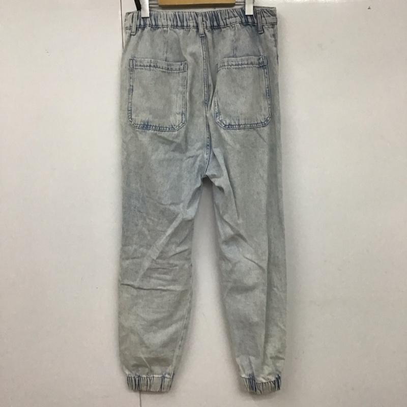 ザラ ZARA パンツ デニム、ジーンズ デニムパンツ ワイドパンツ カジュアルパンツ M 無地 インディゴ / インディゴ /  メンズ USED 古着 中古 10127309