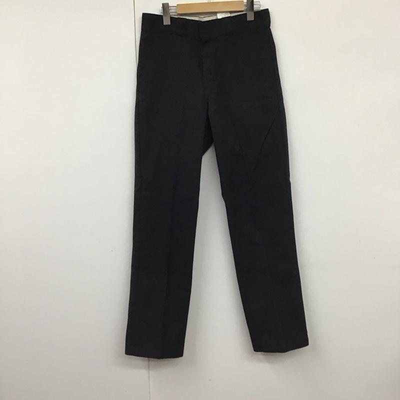 ディッキーズ Dickies パンツ ワークパンツ、ペインターパンツ 30インチ 無地 黒 / ブラック / メンズ USED 古着 中古 10130445