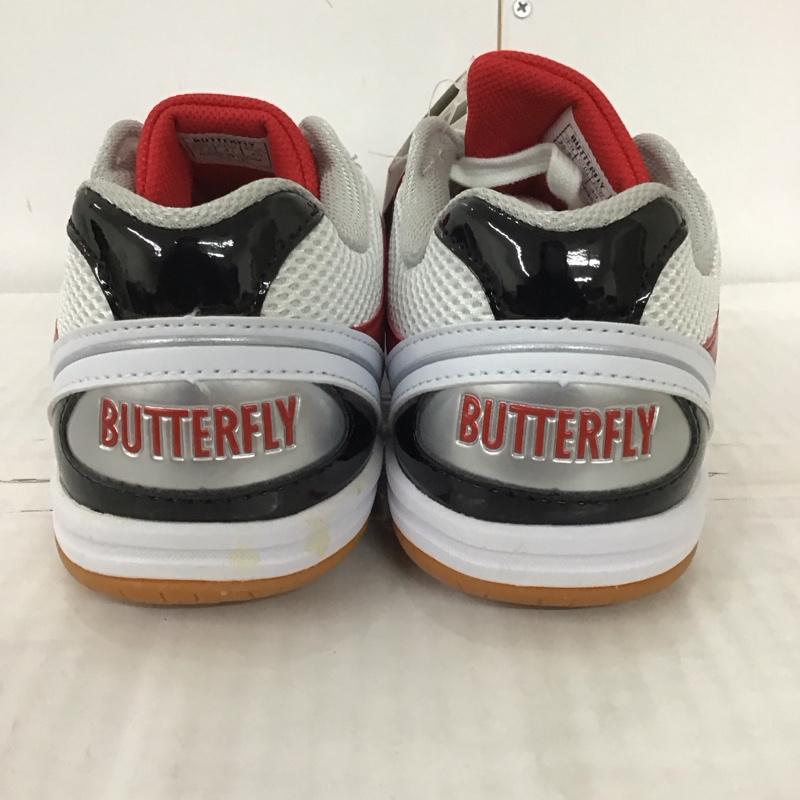 バタフライ BUTTERFLY シューズ シューズ 卓球 シューズ レゾライン トライネックス 93600-177 28.0cm 無地 青 / ブルー / X 白 / ホワイト / メンズ USED 古着 中古 10125382