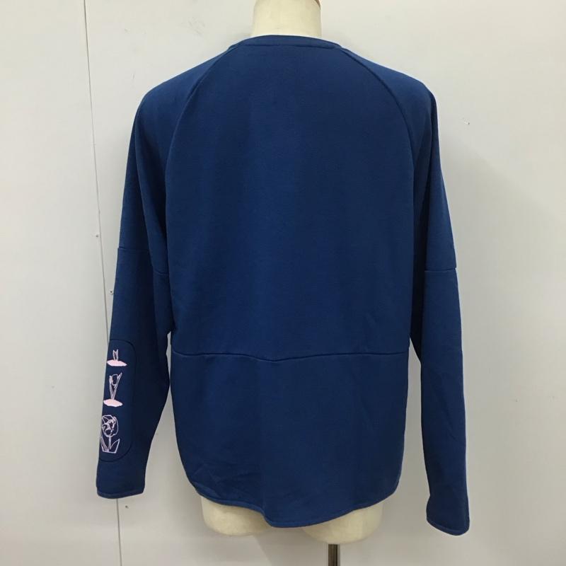 ナイキ NIKE トレーナー 長袖 fn3290-476 レーニングウェアトップス 長袖スウェット クルーネックカットソー L ロゴ、文字 青 / ブルー / メンズ USED 古着 中古 10112097