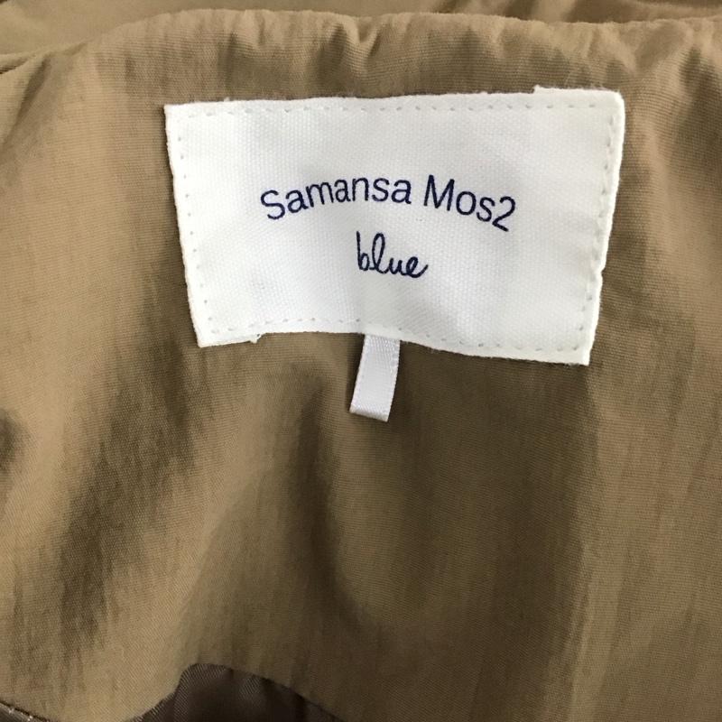 サマンサモスモスブルー Samansa Mos2 blue コート コート一般 tyt-1304352 FREE 無地 ベージュ / ベージュ / レディース USED 古着 中古 10121543