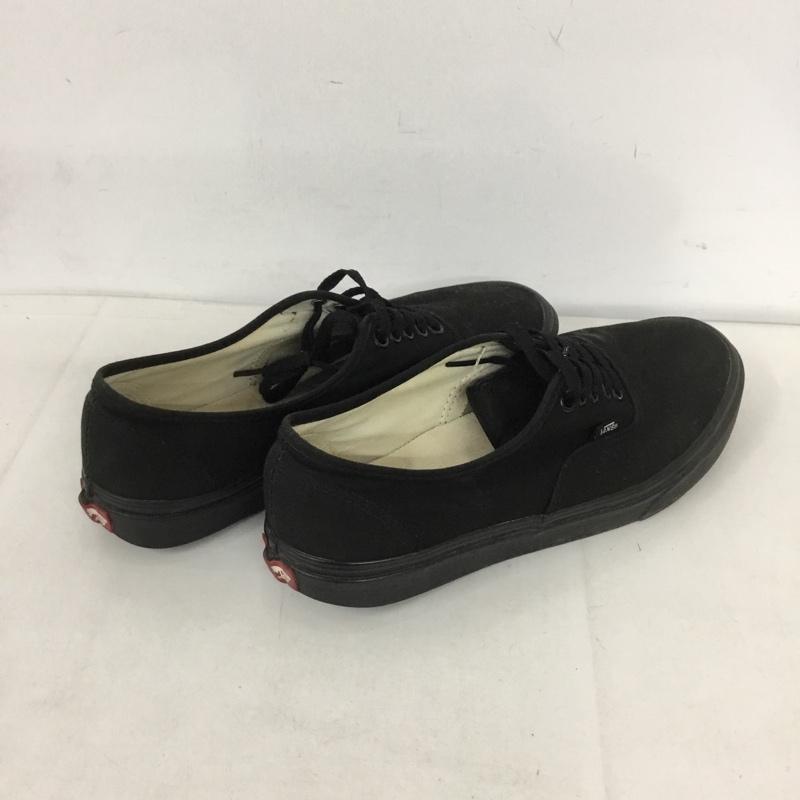 バンズ VANS スニーカー スニーカー 721356 AUTHENTIC 26.5cm 26.5cm ロゴ、文字 黒 / ブラック / メンズ USED 古着 中古 10130771