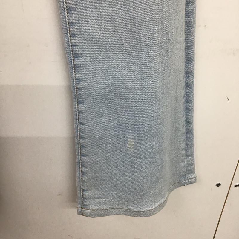 ザラ ZARA パンツ デニム、ジーンズ デニムパンツ スリムパンツ カジュアルパンツ ストレッチパンツ 34 無地 インディゴ / インディゴ / レディース USED 古着 中古 10136761