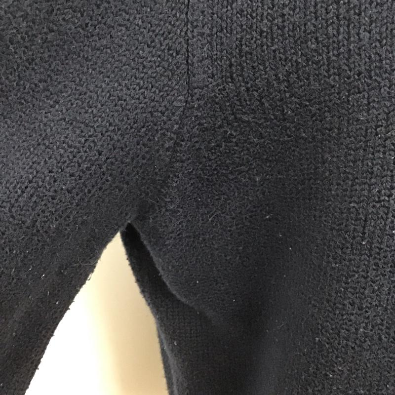 ポロラルフローレン POLO RALPH LAUREN ニット、セーター 長袖 長袖ニットカットソー ジップアップネック セーター スタンドカラー L ロゴ、文字 紺 / ネイビー / メンズ USED 古着 中古 10125104