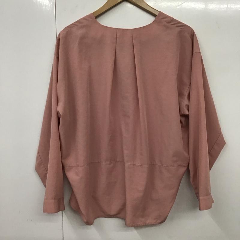 レプシィム LEPSIM カットソー 長袖 M 無地 桃 / ピンク / レディース USED 古着 中古 10131145