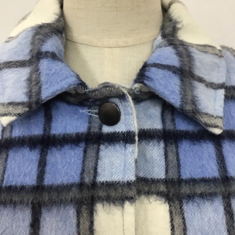 ザラ ZARA ジャケット、上着 ジャケット、ブレザー 長袖ジャケット アウター 前ボタン チェックシャツ L チェック マルチカラー / マルチカラー / レディース USED 古着 中古 10126084