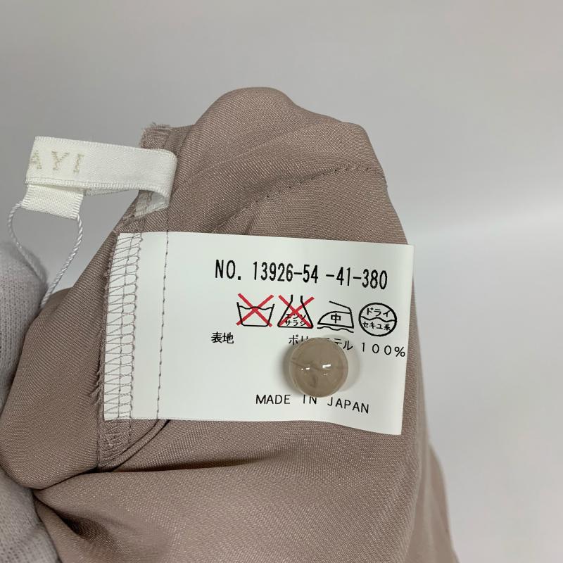 アナイ ANAYI カットソー 長袖 38 無地 桃 / ピンク / レディース USED 古着 中古 10015919