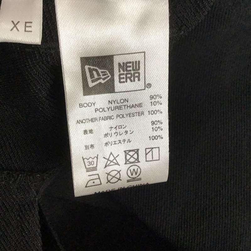 ニューエラ NEW ERA パンツ スラックス カジュアルパンツ ワイドパンツ ストレッチパンツ 無地 黒 / ブラック /  メンズ USED 古着 中古 10127317