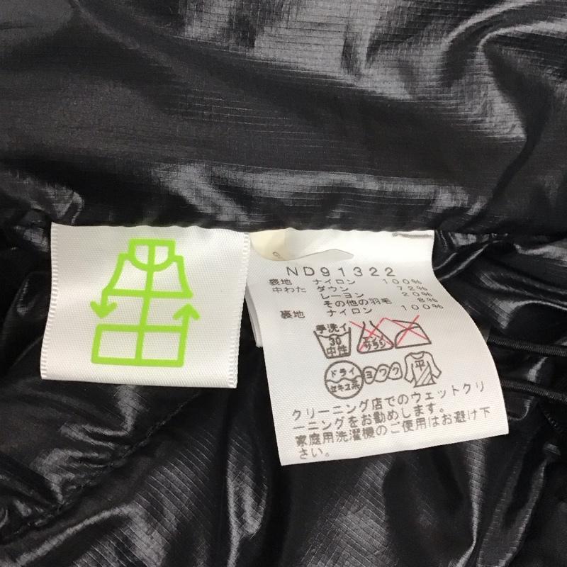 ザノースフェイス THE NORTH FACE ジャケット、上着 ジャンパー、ブルゾン nd91322 ACONCAGUAJACKET ジップアップダウンジャケット M ロゴ、文字 黒 / ブラック / メンズ USED 古着 中古 10144443