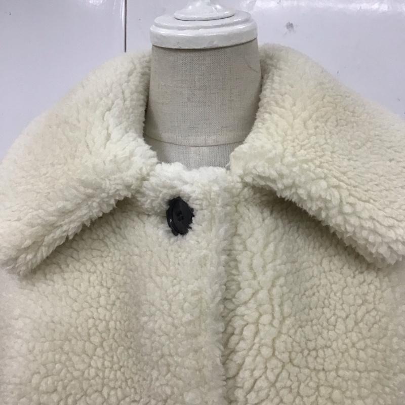 ザラ ZARA コート コート一般 XS 無地 オフホワイト / オフホワイト / レディース USED 古着 中古 10110507