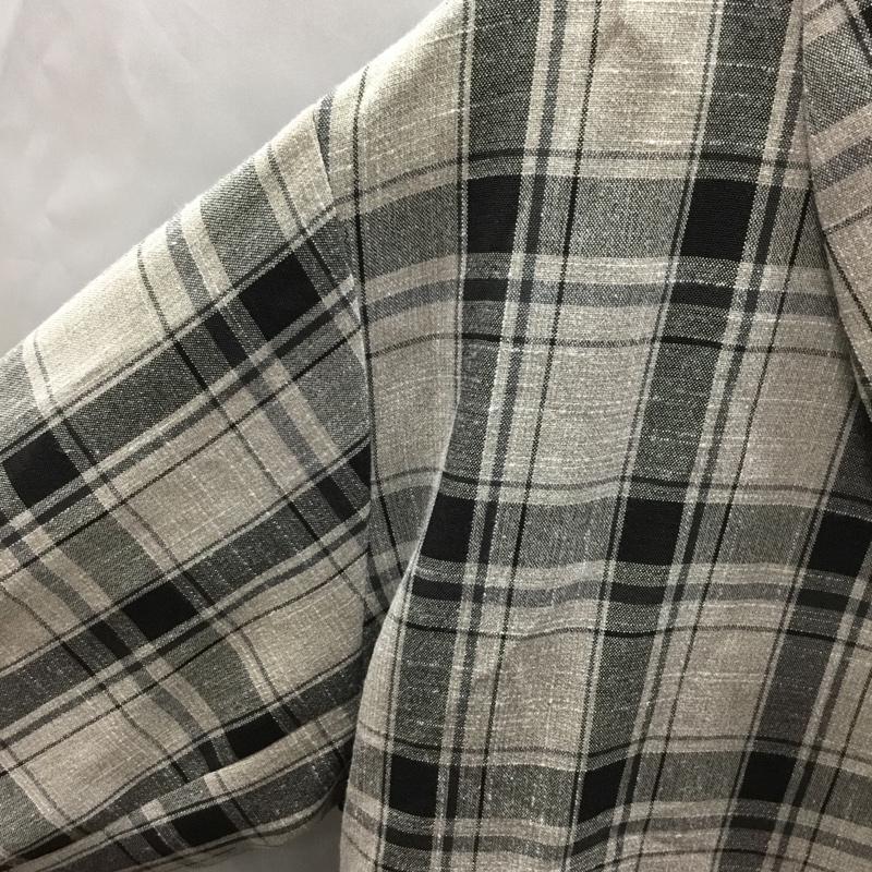メルロー merlot ジャケット、上着 ジャケット、ブレザー チェック マルチカラー / マルチカラー / レディース USED 古着 中古 10110757