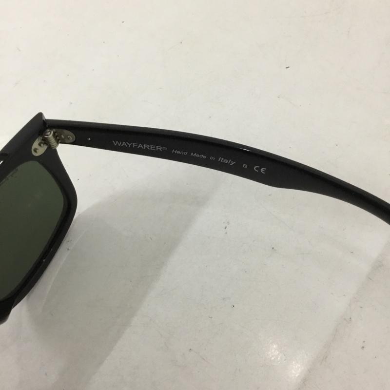 レイバン Ray-Ban めがね・サングラス サングラス RB2140-F WAYFARER カラーレンズ ケース付き ロゴ、文字 黒 / ブラック / メンズ USED 古着 中古 10129418