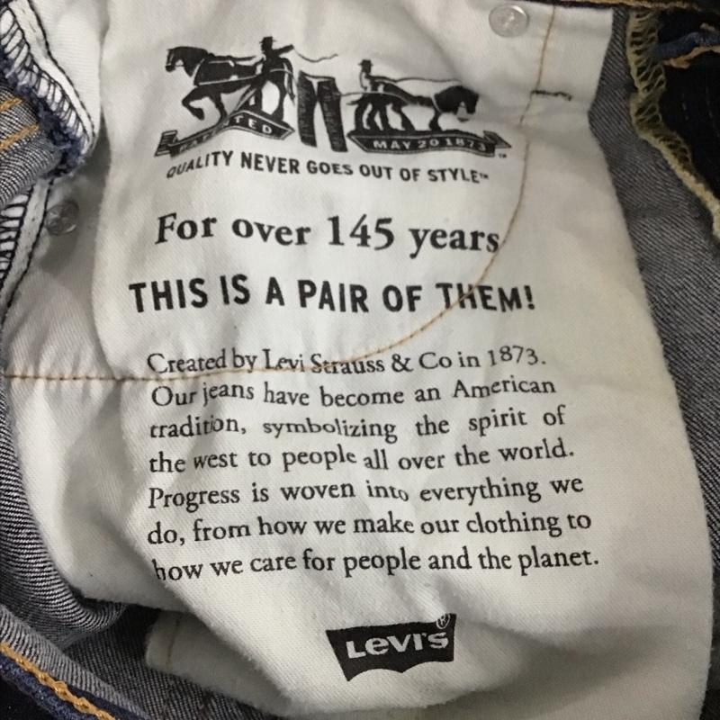 リーバイス Levi s パンツ デニム、ジーンズ 31インチ 無地 インディゴ / インディゴ / メンズ USED 古着 中古 10130027