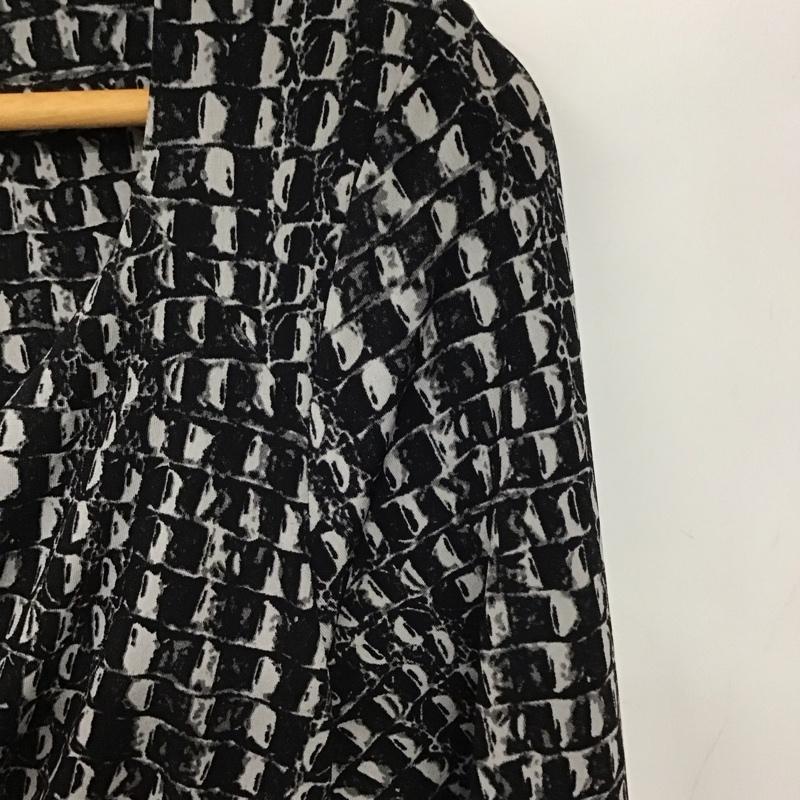 ゲス Guess ワンピース ミニスカート M 総柄 黒 / ブラック /  レディース USED 古着 中古 10131900