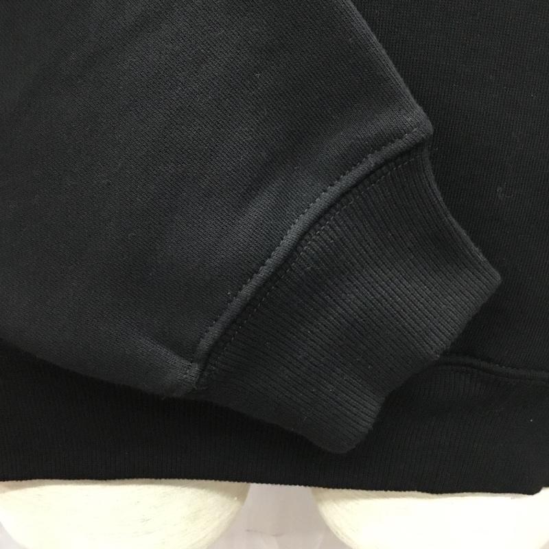 ステューシー STUSSY パーカー 長袖 長袖パーカー フード付きパーカー プリントスウェット トレーナー M ロゴ、文字 黒 / ブラック /  メンズ USED 古着 中古 10117092