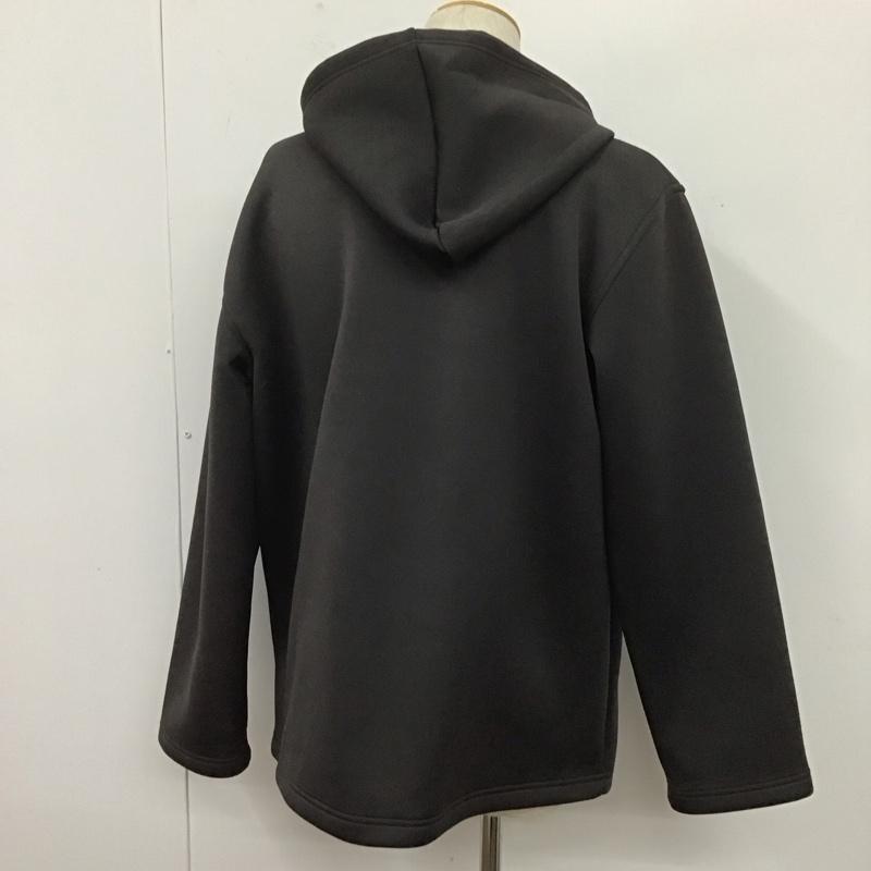 アルマーニエクスチェンジ ARMANI EXCHANGE パーカー 長袖 長袖パーカー ジップネックカットソー 裏起毛 プルオーバーパーカー 90s M ロゴ、文字 黒 / ブラック / メンズ USED 古着 中古 10106312