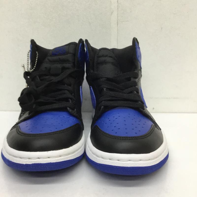 ナイキ NIKE スニーカー スニーカー 136066-041 Nike Air Jordan 1 Retro High Roya 2001年製 エアジョーダン1 レトロ ハイ ロイヤル 24.5cm ロゴ、文字 白 / ホワイト / X 青 / ブルー / X 黒 / ブラック / レディース USED 古着 中古 10116031