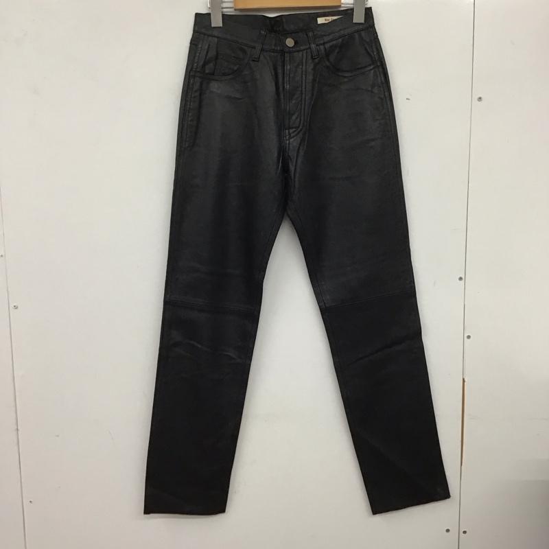 レイカズン Ray Cassin ボトムス ボトムス 192-33001 レザーパンツ 牛革 M 無地 黒 / ブラック / レディース USED 古着 中古 10138628