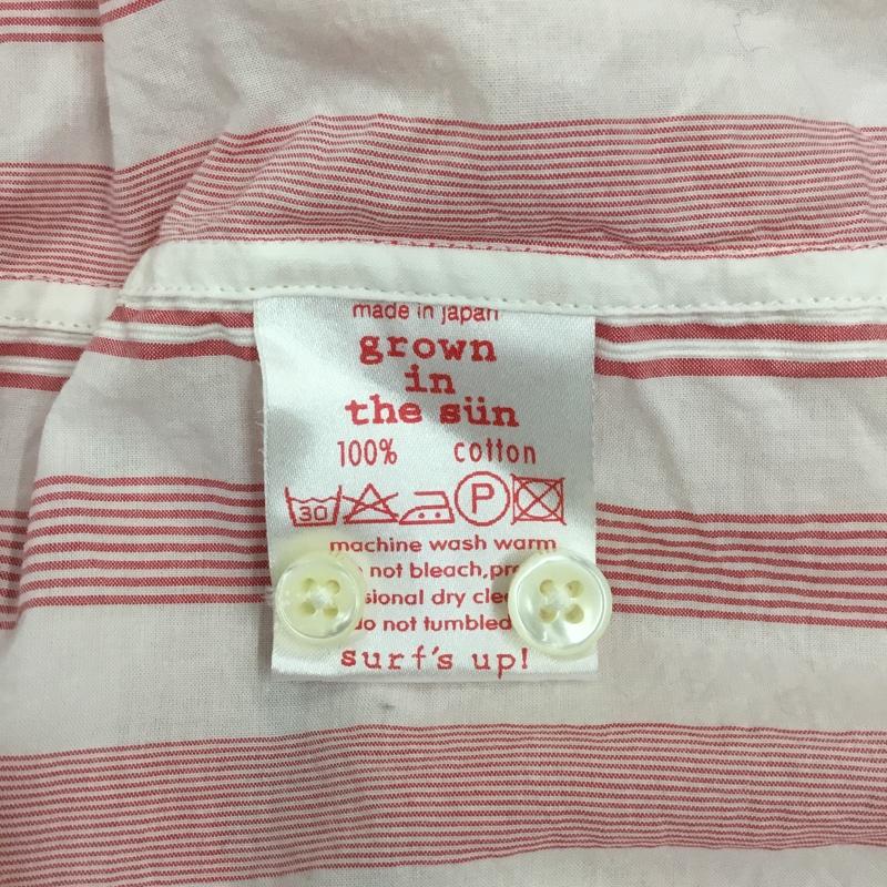 サンシャイン プラス クラウド SUNSHINE+CLOUD シャツ、ブラウス 長袖 ボタンダウンシャツ 2 ストライプ マルチカラー / マルチカラー / メンズ USED 古着 中古 10108982