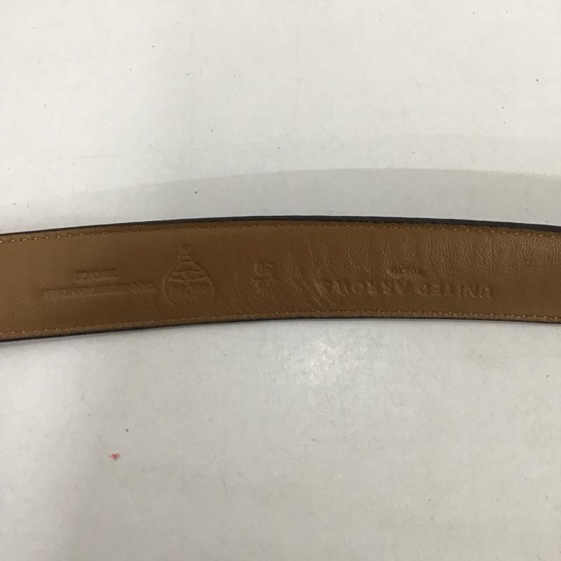 ユナイテッドアローズ UNITED ARROWS ベルト・バックル ベルト レザー 無地 黒 / ブラック / メンズ USED 古着 中古 10123176