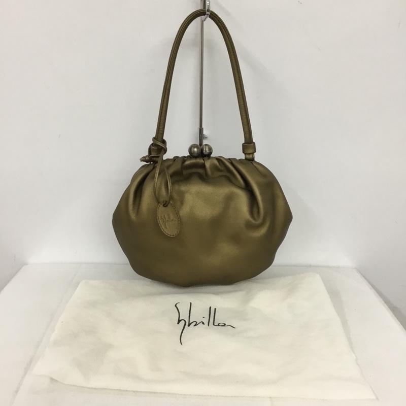シビラ SYBILLA ハンドバッグ ハンドバッグ がま口 ワンショルダー 無地 金 / ゴールド / レディース USED 古着 中古 10134775