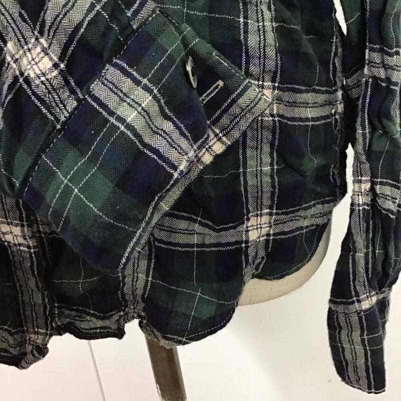 ジャーナルスタンダード JOURNAL STANDARD シャツ、ブラウス 長袖 長袖シャツ カラーシャツ ポケットシャツ 長袖カットソー チェックシャツ L チェック マルチカラー / マルチカラー / レディース USED 古着 中古 10117854