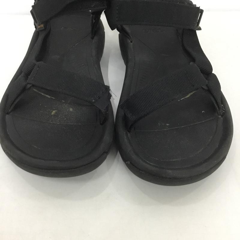 テバ Teva サンダル サンダル 1019235 HURRICANE XLT2 24cm 24.0cm ロゴ、文字 黒 / ブラック / レディース USED 古着 中古 10124367