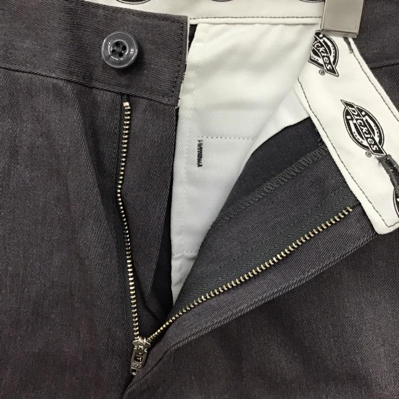 ディッキーズ Dickies パンツ ワークパンツ、ペインターパンツ ワークパンツ ワイドパンツ カジュアルパンツ L 無地 灰 / グレー /  メンズ USED 古着 中古 10125015