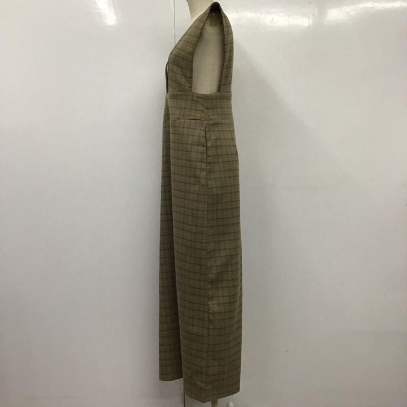 エミプラス emi+ ジャンパースカート ジャンパースカート L チェック マルチカラー / マルチカラー / レディース USED 古着 中古 10123440
