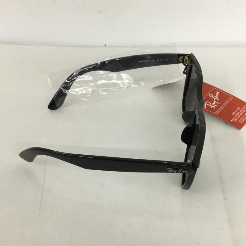 レイバン Ray-Ban めがね・サングラス サングラス RB2140-F WAYFARER カラーレンズ ロゴ、文字 黒 / ブラック / メンズ USED 古着 中古 10129406