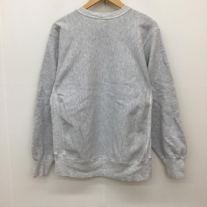 チャンピオン Champion トレーナー 長袖 REVERSE WEAVE 90s XL ロゴ、文字 灰 / グレー / メンズ USED 古着 中古 10133599