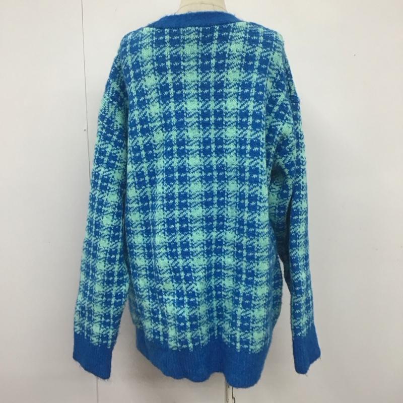 ザラ ZARA カーディガン 長袖 長袖ニットカーディガン 長袖カットソー ノーカラージャケット 前開カーディガン S 総柄 マルチカラー / マルチカラー / レディース USED 古着 中古 10109249