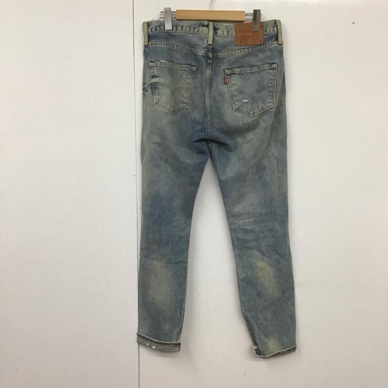 リーバイストラウスアンドコー Levi Strauss & co. パンツ デニム、ジーンズ デニムパンツ ワイドパンツ カジュアルパンツ Gパン 30インチ 無地 インディゴ / インディゴ /  メンズ USED 古着 中古 10128628