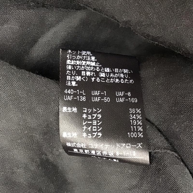 ユナイテッドアローズ UNITED ARROWS カットソー 半袖 1516-162-4459 カットジャカード 総柄 黒 / ブラック / レディース USED 古着 中古 10115852