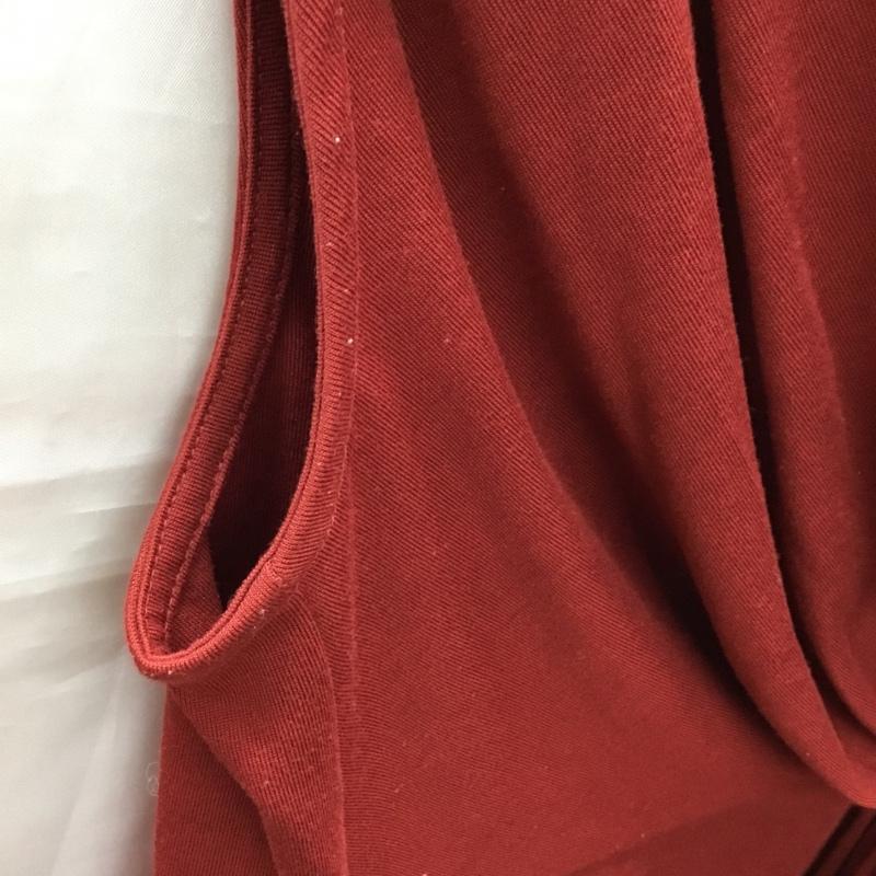 マウジー MOUSSY トップス トップス 010AAH80-5650 フロントツイストトップ ノースリーブ FREE 無地 ボルドー / ボルドー / レディース USED 古着 中古 10118164