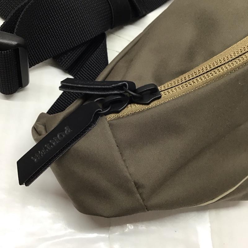 ポーター PORTER ボディバッグ ボディバッグ ウエストバッグ ロゴ、文字 茶 / ブラウン / メンズ USED 古着 中古 10115848