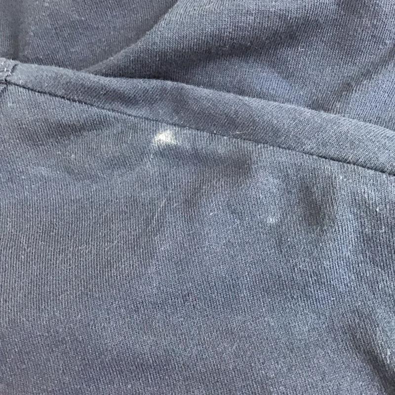 チャンピオン Champion ワンピース ひざ丈スカート CW-H310 カットソー 半袖 クルーネック Tシャツ M ロゴ、文字 紺 / ネイビー / レディース USED 古着 中古 10112169