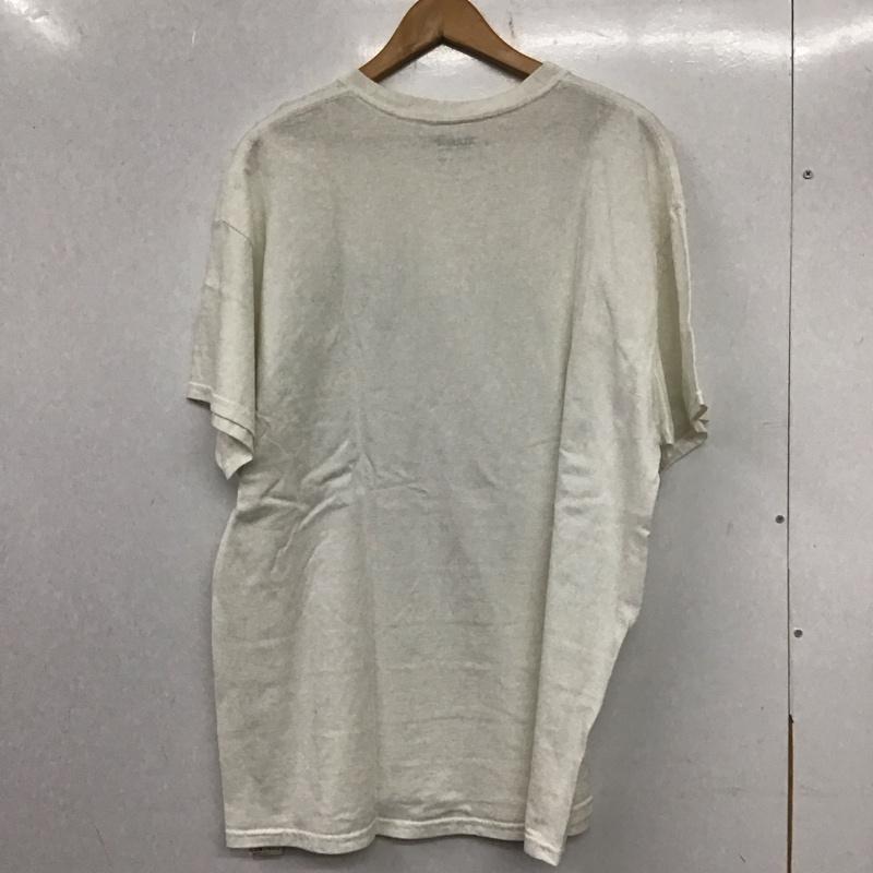 エクストララージ XLARGE Tシャツ 半袖 半袖カットソー プリントTシャツ クルーネックカットソー XL プリント 白 / ホワイト / メンズ USED 古着 中古 10138761