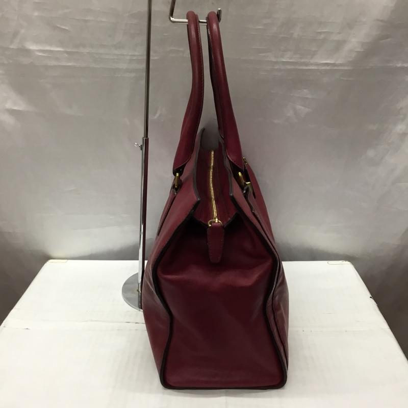 コーチ COACH トートバッグ トートバッグ 25365 無地 えんじ / ワインレッド / レディース USED 古着 中古 10118921