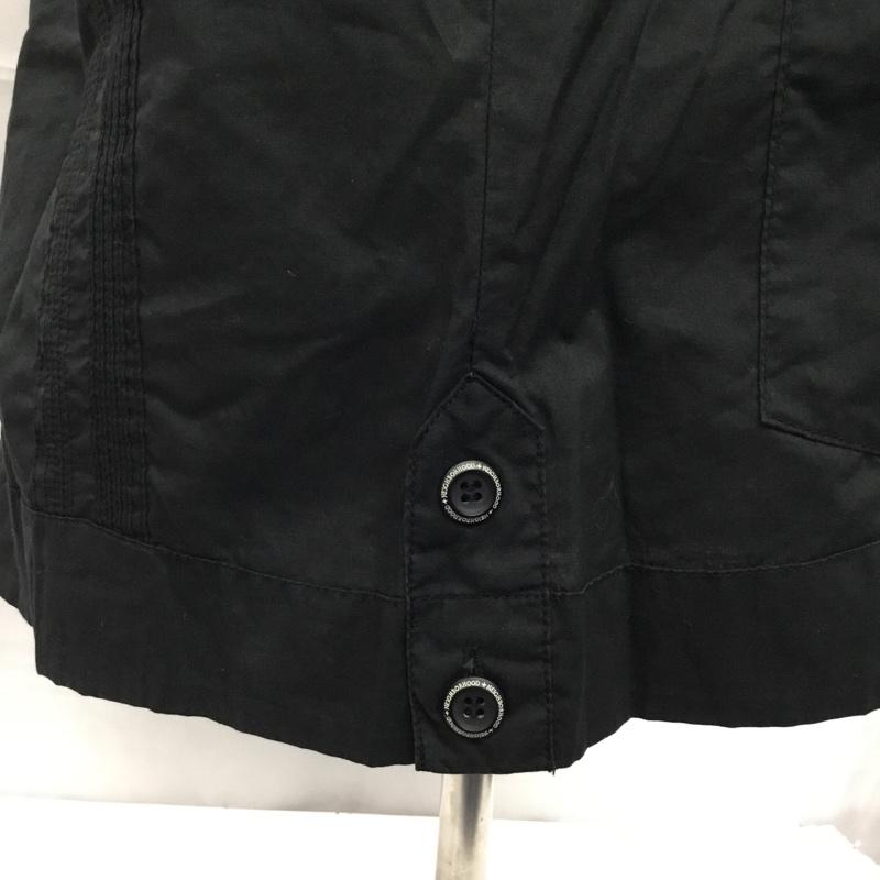 ネイバーフッド NEIGHBORHOOD シャツ、ブラウス 半袖 dcnh-sh-10 キューバシャツ 半袖シャツ カラーシャツ 半袖カットソー 無地シャツ S 無地 黒 / ブラック / メンズ USED 古着 中古 10106480