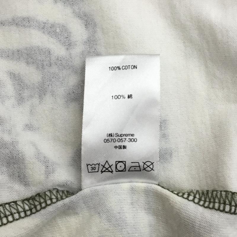 シュプリーム Supreme Tシャツ 長袖 Supreme Mosaic patchwork L/S Top M 総柄 緑 / グリーン / メンズ USED 古着 中古 10122372