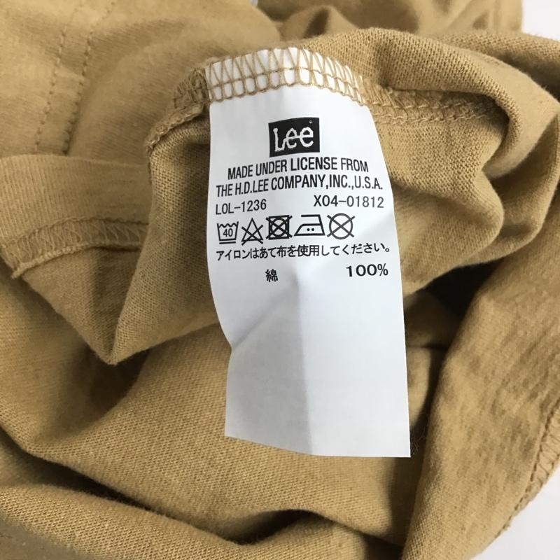 リー Lee Tシャツ 半袖 M プリント ベージュ / ベージュ / レディース USED 古着 中古 10106205