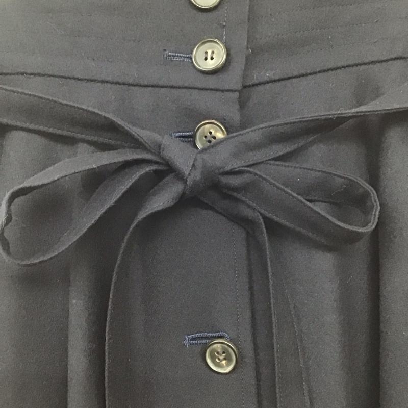 イヴサンローラン Yves Saint Laurent スカート ロングスカート ロングスカート フレアスカート カジュアルスカート 36 無地 紺 / ネイビー / レディース USED 古着 中古 10135056