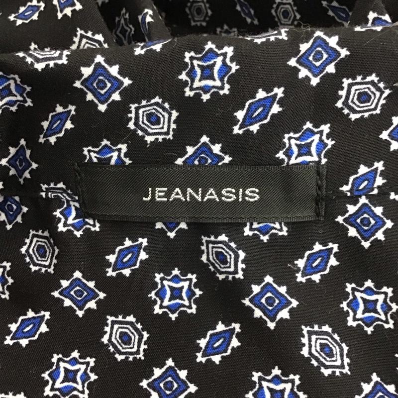 ジーナシス JEANASIS シャツ、ブラウス 半袖 js062893mc クロップドレングス オープンカラーシャツ FREE 総柄 マルチカラー / マルチカラー / レディース USED 古着 中古 10109181