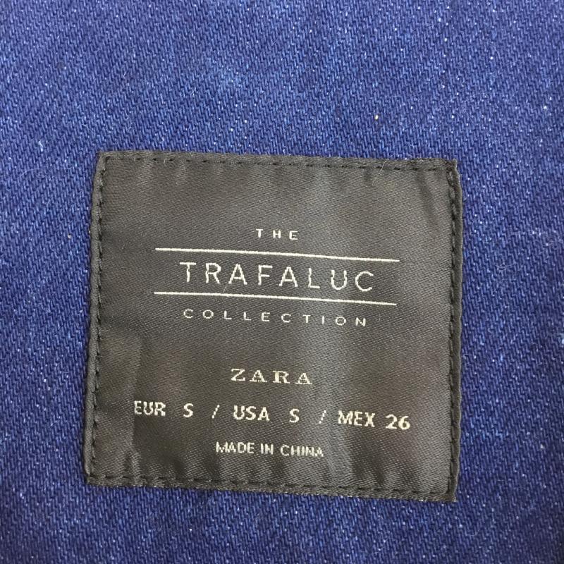 ザラ ZARA ジャケット、上着 ジャケット、ブレザー S 無地 インディゴ / インディゴ / レディース USED 古着 中古 10137769