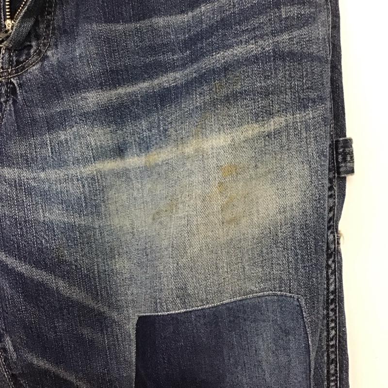 ネイバーフッド NEIGHBORHOOD パンツ デニム、ジーンズ 251spnh-ptm03 SAVAGELWDENIMPAINTERPANTS デニムパンツ S ダメージ加工 インディゴ / インディゴ / メンズ USED 古着 中古 10132281