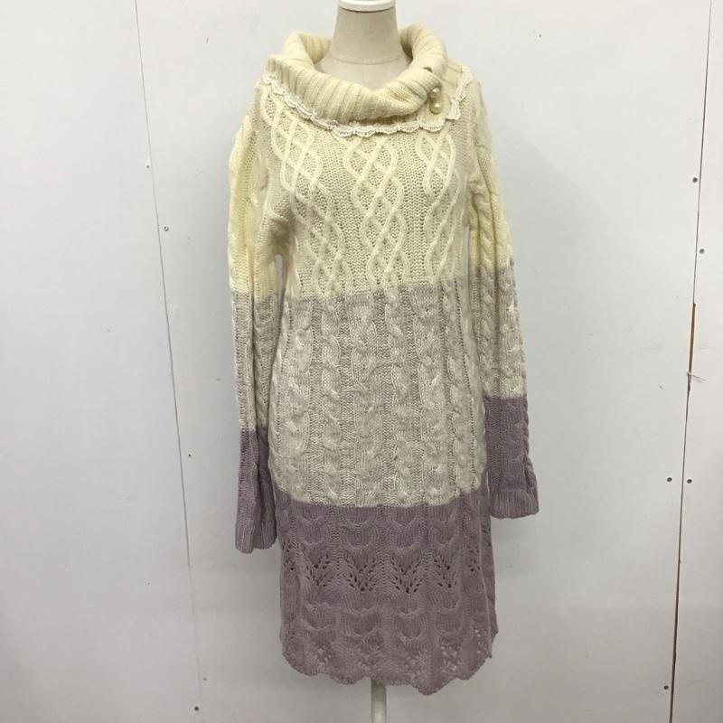 アクシーズファム axes femme ワンピース ロングスカート M 無地 マルチカラー / マルチカラー / レディース USED 古着 中古 10124814